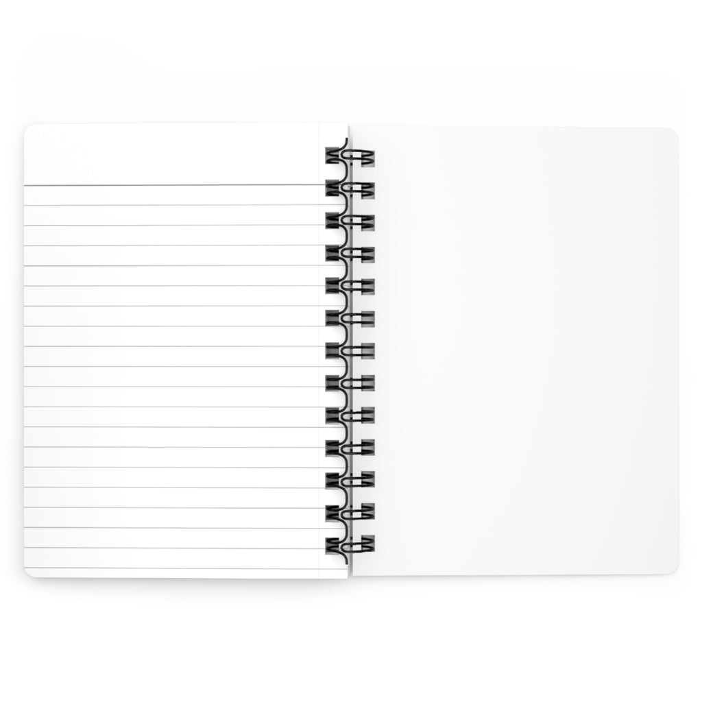 YN Graffiti Initials Journal | Spiral Bound Notebook, Colorful Drip Lettering