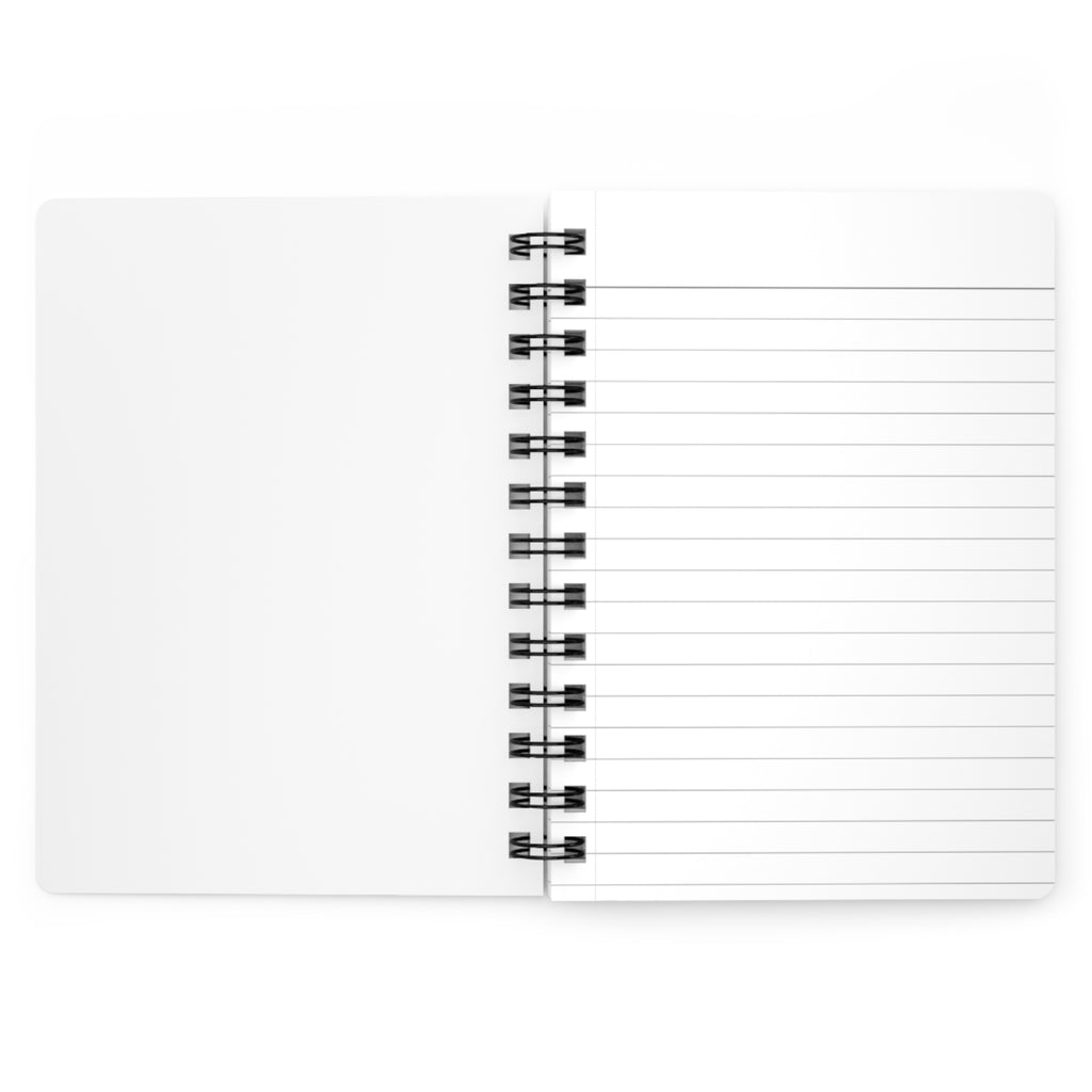 YN Graffiti Initials Journal | Spiral Bound Notebook, Colorful Drip Lettering