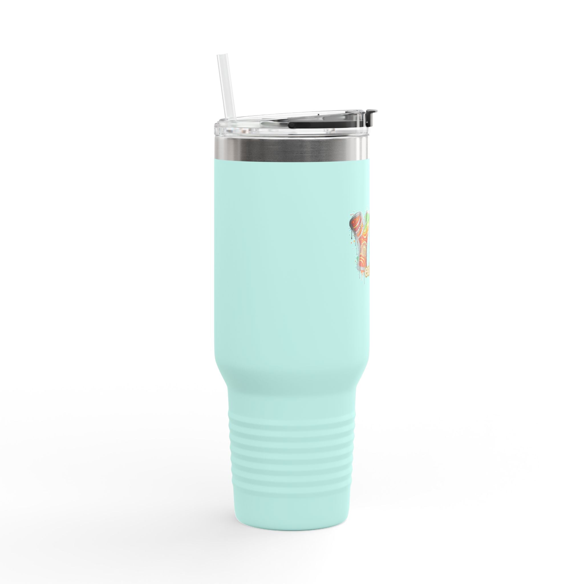 YN Graffiti Sign Travel Mug | 40oz Insulated Tumbler